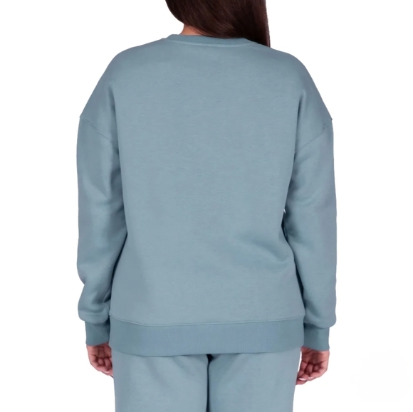 Lazy Pants Teal Blue Sweatshirt Women's Small Cozy Pullover Fleece NWT - Picture 2 of 11